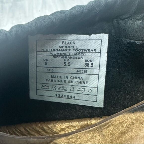 Merrell Black Ballet Flats- Size 8 - Picture 4 of 12